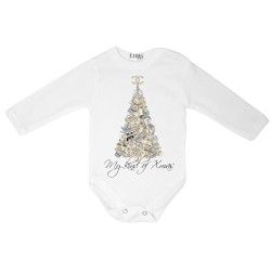 Carra My kind of Xmas бебешко боди